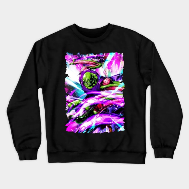 PICCOLO ANIME MERCHANDISE Crewneck Sweatshirt by Rons Frogss